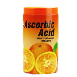 Ascorbic Acid 維生素C 香橙味咀嚼片1000粒